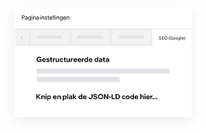 Gestructureerde data op je Wix site aanpassen met JSON-LD code